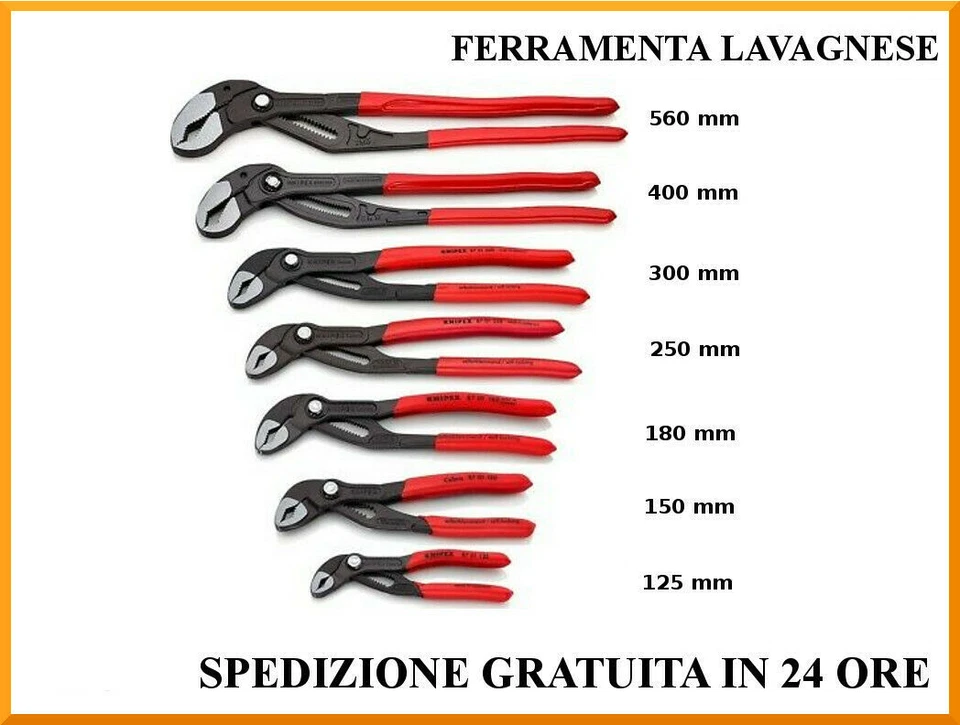 Pinza Poligrip Knipex Cobra 87-01 - Imagen 1 de 1