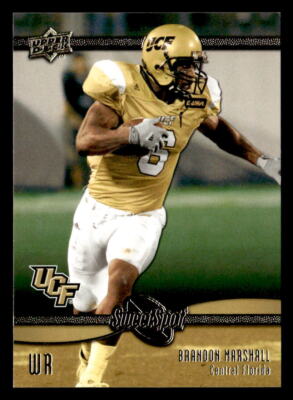 Brandon Marshall 2010 Upper Deck NCAA Sweet Spot Card #13 UCF Knights