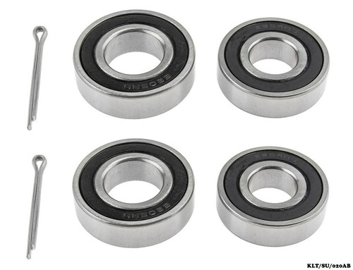 2 X Kit Roulement de Roue Arrière pour Suzuki Swift 1983-1989 Klt / Su / 020ab