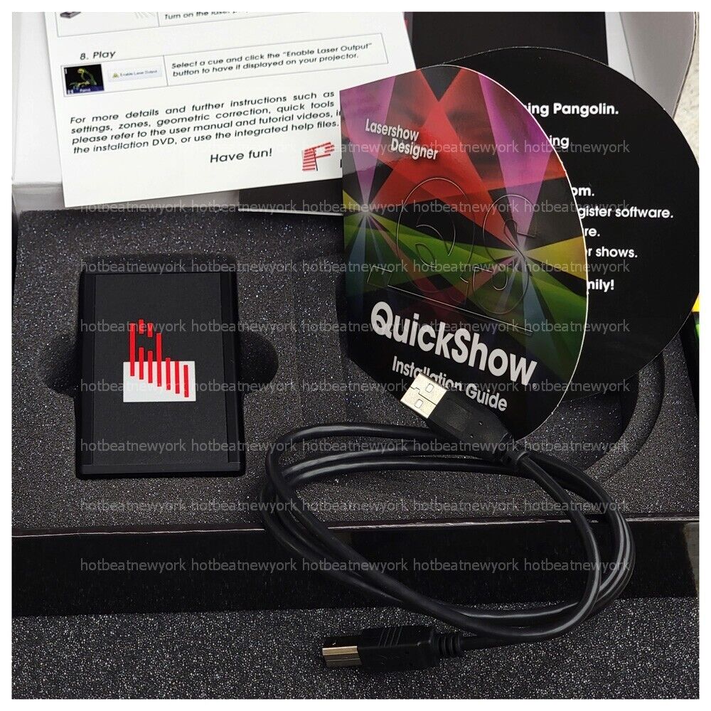 Pangolin Quickshow FB3 Laser Control Software USB Interface Pangolin Quickshow FB3 Laser Control Software USB Interface