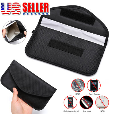 Faraday Bag RFID Signal Blocking Shielding Pouch Cell Phone