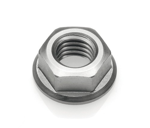 M10 X1.25 Titanio Mezza Bloccaggio Esagonale Sottile Dado Ridotto Altezza Rosa - Foto 5