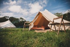 Bell Tent Boutique 200gsm Lightweight Canvas Bell Tent 1.5m-7.5m Durable Tent
