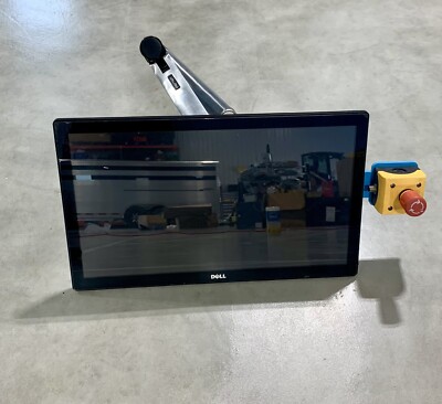 Dell S2240TB 21.5'' Monitor w Ergotron Mount & Balluff BAM02HA for CNC / Robotics