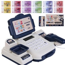 Interactive Kids Cash Register Toy - Educational Pretend Play Store Playset