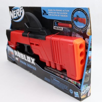 Nerf Roblox MM2 Shark Seeker Dart Blaster Gun Mega Darts Exclusive