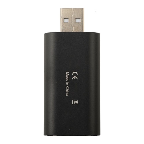 Compact and Portable Design ABS Material Black Color Video Capture Card - Photo 8/12