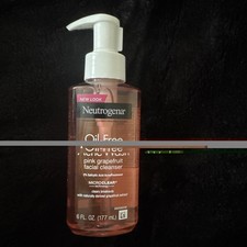 Neutrogena Oil-Free Acne Wash Pink Grapefruit Facial Cleanser 6 fl oz 177ml 