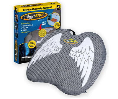 #ad Angel Ride Memory Foam Seat Cushion Advanced Lumbar Helps Relieve Pressure Poin $39.99
