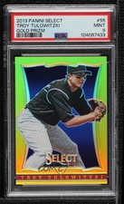 2013 Panini Select Gold Prizm 16/25 Troy Tulowitzki #55 PSA 9 MINT 0e2x