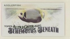2020 Topps Allen & Ginter's Behemoths Beneath Minis Anglerfish #MGB-18 gp1