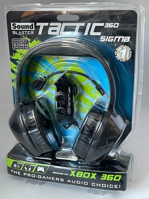 Creative Sound Blaster Tactic360 Sigma USB Gaming Headphones PC Mac Xbox GH0150.