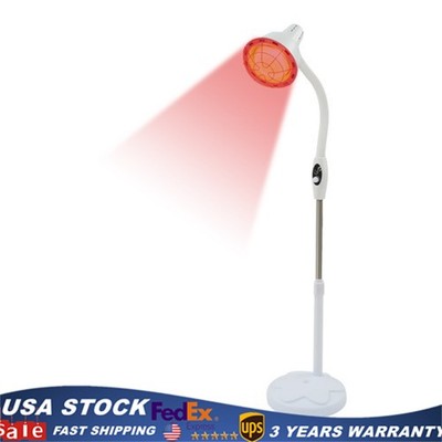 Infrared Light Therapy, 275W Near Infrared Heat Lamp Pain Red Standing Lamp