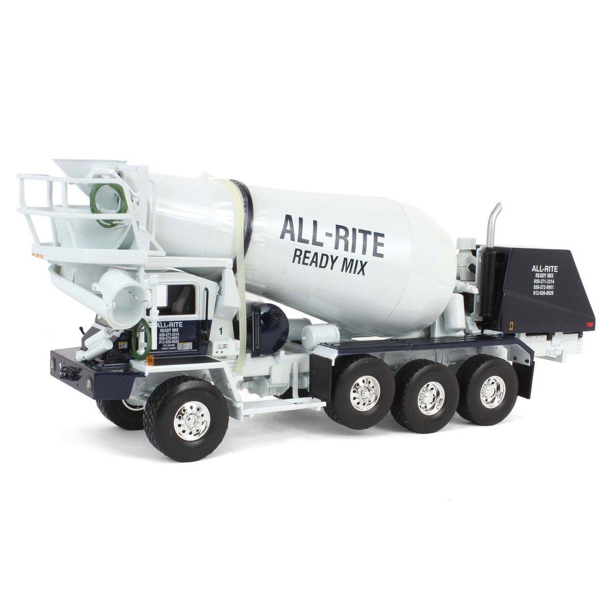 1/34 Oshkosh Front Discharge Concrete Mixer All-Rite Mix