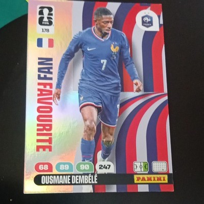 Panini Adrenalyn XL WM 26 Ousmane Dembélé Frankreich FIFA Fan Favourite #247