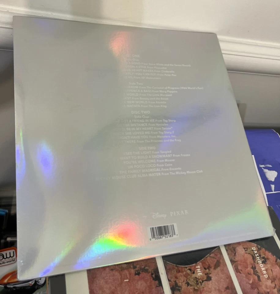 Disney 100th Anniversary Vinyl 2xLP Exclusive Alternate Cover New Sealed - Image 2 of 2