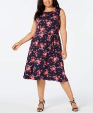Charter Club Plus Size Sleeveless Midi Dress