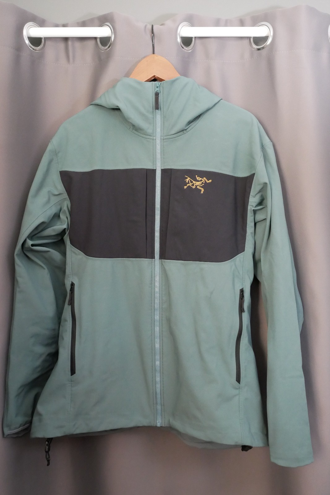Felpa con cappuccio uomo US taglia Large Arc'teryx Gamma MX Softshell "Dark Magic"