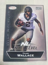 2021 Sage Premier Draft Tylan Wallace Rookie Card Next Level #165 