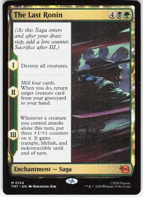 The Last Ronin 154 Teenage Mutant Ninja Turtles Magic the Gathering
