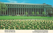 Postcard Washington, DC: Bureau of Engraving & Printing | Vintage Scene