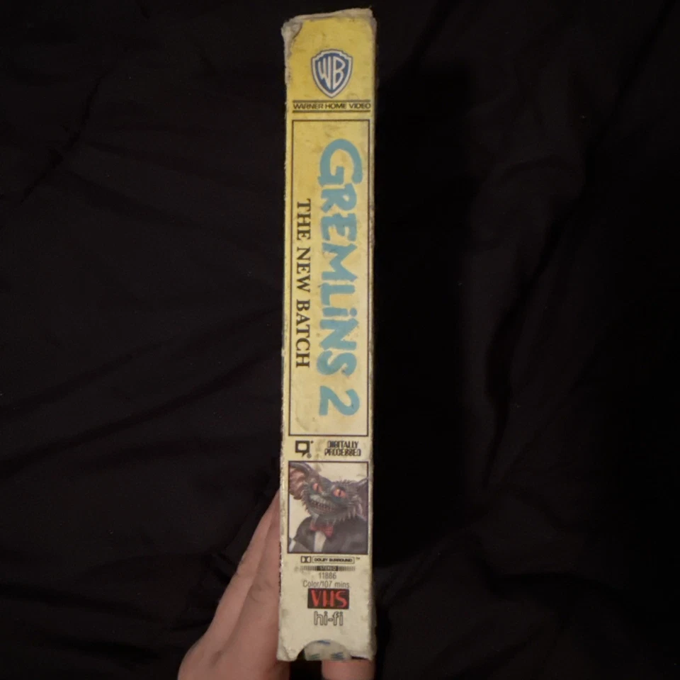 Gremlins 2 The New Batch Here They Grow Again (VHS Tape Movie 1990) PG-13 - Image 2 of 4