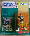 1994 Starting Lineup Brett Favre Nfl Green Bay Packers Free Shipping