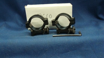 NOS Weaver Style 1'' Scope Rings Low Matte Tasco