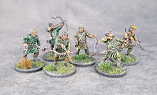 Painted Late Roman Archers #2 - 6 Historical Miniatures - 28mm