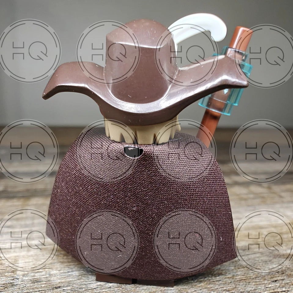 **NUEVO** 100% LEGO El Señor de los Anillos Radagast El Mago Marrón Minifigura Sin usar, en caja Foto 3 de 4