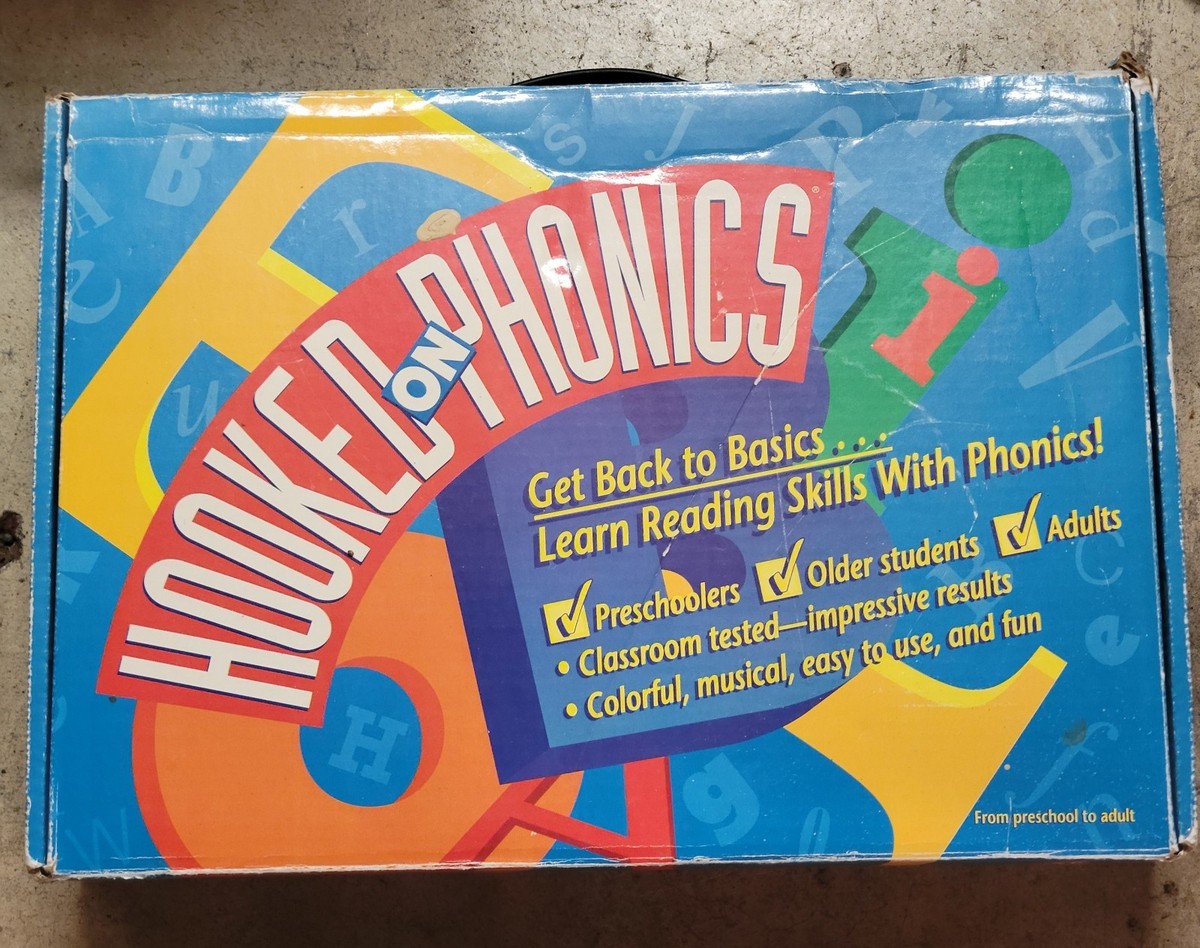 1995 Hooked on Phonics- Back to Basics Learn Reading Skills With