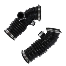 2x Air Intake Outlet Duct Hose Tube Kit For Infiniti FX37 2013 QX70 3.7L 2014-17