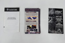 Lot of Gamecube Manuals F-Zero GX  2005 King Kong Movie  Precautions Booklet