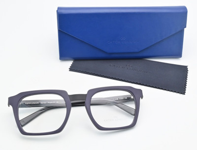 CATCH LONDON Glasses Garrett Purple 27 Tom Davies Black Purple Square Large