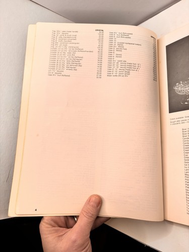 Vintage 1986 Price Survey For Depression Glass,Era Glass, Pottery & China-3rd Ed - Picture 11 of 23