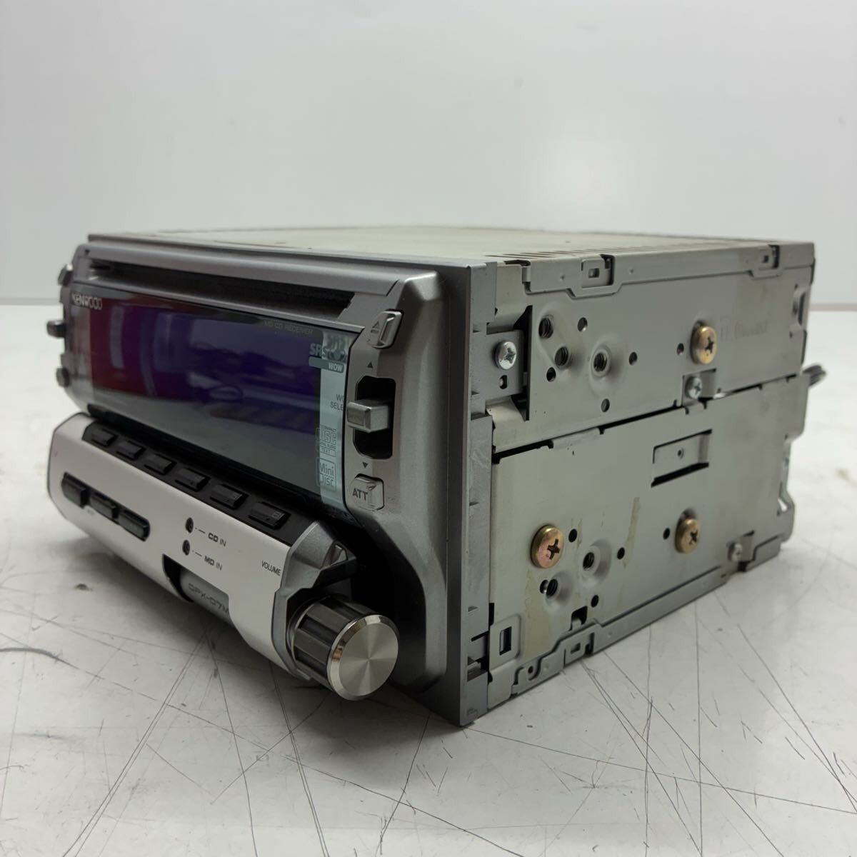 KENWOOD DPX-07MD 2Din Car Audio CD MD Player Receiver component