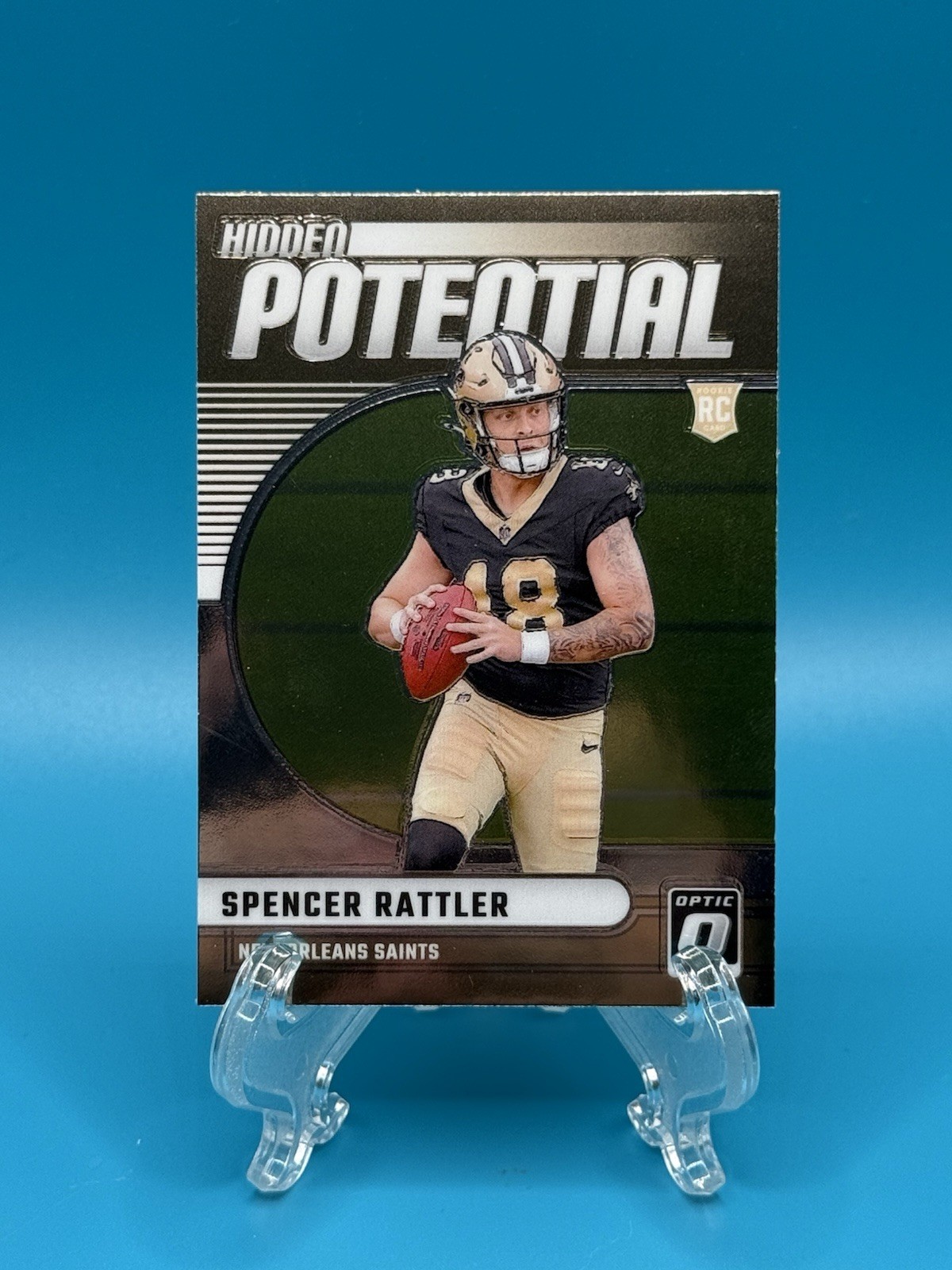Spencer Rattler Rookie Hidden Potential #7 2024 Donruss Optic Football