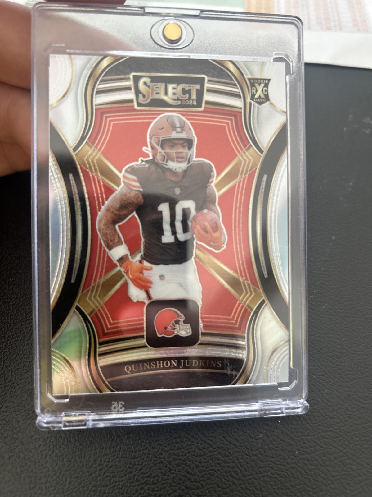 2024 Select 2025 XRC Silver Prizm Quinshon Judkins Redemption Rookie Card SP