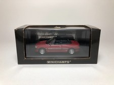 1/43 MINICHAMPS Peugeot 306 Cabriolet 1998 red metallic