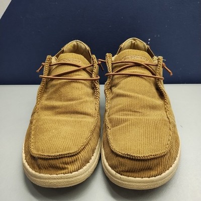 Skechers Melson-Raymon Loafers Men 11.5 Brown Corduroy Air  display picture 1