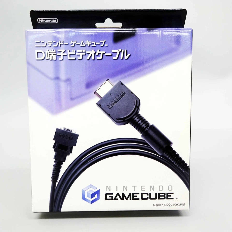 Nintendo GameCube D Terminal Video cable Component Cable DOL-009 Japan NEW - Image 4 of 4