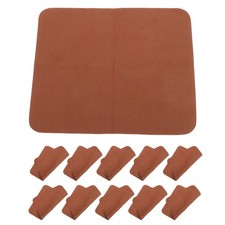 30 Pcs Sunglasses Cleaning Cloth Suede Eyeglass Lens Bulk Cloths for