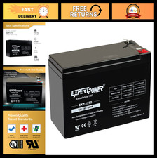 12V 7Ah SLA Rechargeable Battery with F1 Terminals - Sealed Lead Acid Power Supp