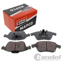 Mapco BremsbelÄGe Satz Vorne Passend FüR Renault Clio Grand Laguna Latitude Mega