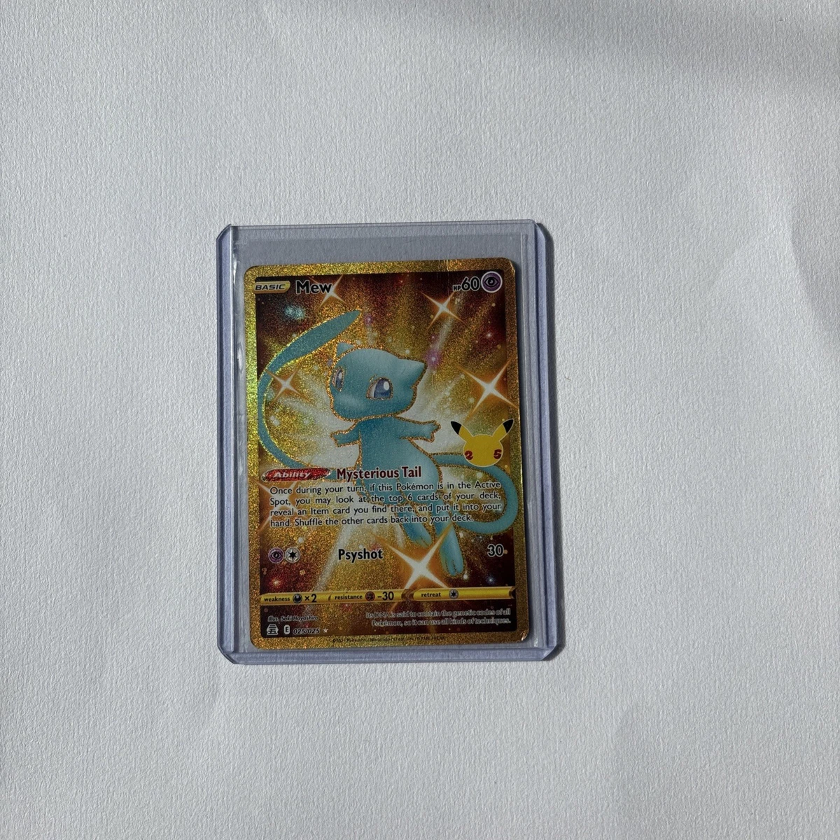 Las mejores ofertas en Mew 025/025 Celebrations | eBay