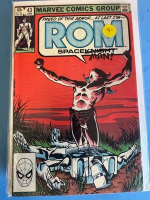 ROM Spaceknight #43 1983 Marvel Comics Mantlo/Buscema Key Issue First Print