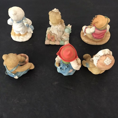 Vintage Konvolut 6 Cherished Teddies Earl Patrice Meri "warm hearted friends" 1995 - Bild 5 von 8