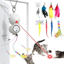 Laser Interactive Cat Toys, LED Light, Replacement Teaser with