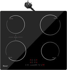 Glonlen Plug-In Induction Hob 13 Amp 2800W,60Cm Integrated Electric Cooktop with