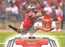 UPPER-DECK Bradley Roby RC EAGLES SAINTS TEXANS BRONCOS Ohio State OSU-BUCKEYES